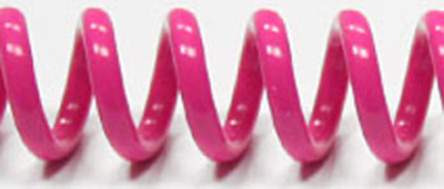 Unser Coilbindung in der Farbe Fuchsia